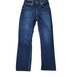 Silver jeans womens size 28 dark wash Avery straight jeans